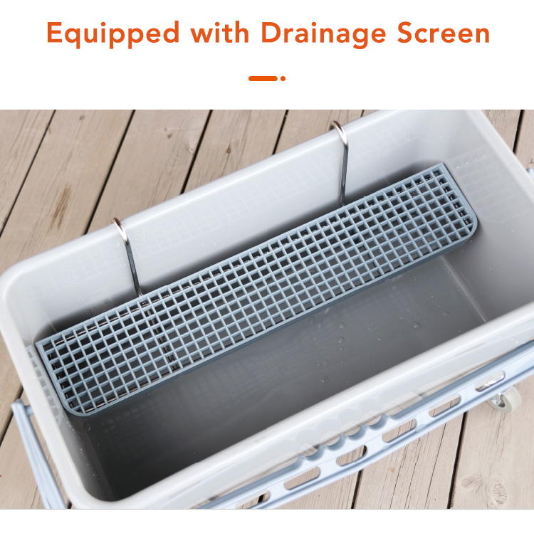 CT Flat Mop Bucket - Cleanic Cleaning Equipment